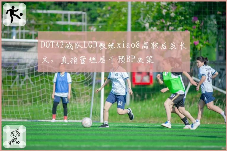 DOTA2战队LGD教练xiao8离职后发长文,直指管理层干预BP决策