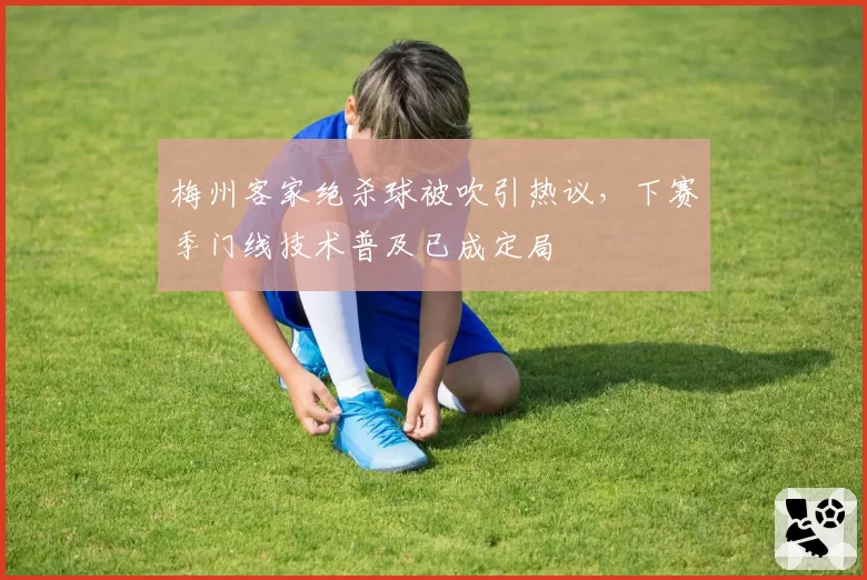 梅州客家绝杀球被吹引热议,下赛季门线技术普及已成定局